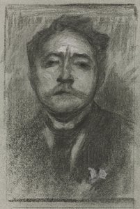 Retrato de Jean Ajalbert de Eugène Carrière