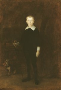 Retrato de um menino de Eugène Carrière