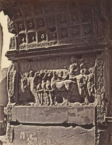 Baixo-relevo do arco de Tito, 1848-52.