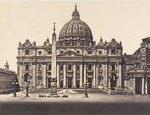 São Pedro no Vaticano, 1848-52.