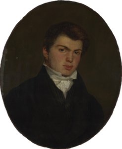 Abel Widmer, c. 1824 de Eugène Delacroix
