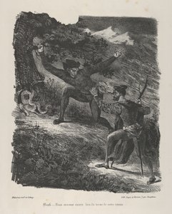 Floresta. de Eugène Delacroix