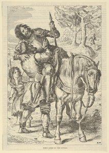 Goetz Ajudado pelos ciganos, depois de 1845., depois de 1845. de Eugène Delacroix