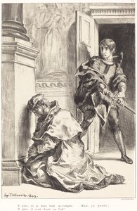 Floresta. de Eugène Delacroix