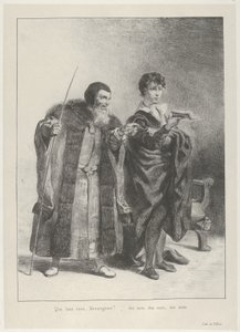 Floresta. de Eugène Delacroix