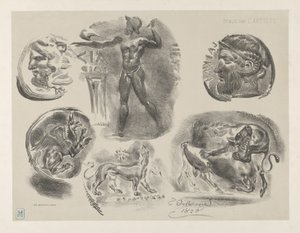 Floresta. de Eugène Delacroix