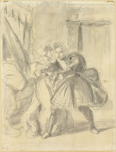Estudar de Eugène Delacroix