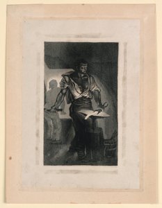O Ferreiro de Eugène Delacroix