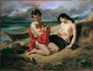 O Natchez de Eugène Delacroix