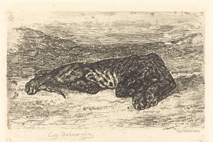 Floresta. de Eugène Delacroix