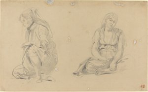 Mulheres de Argel de Eugène Delacroix
