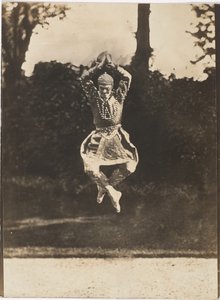 Siamoise Dance por Vaslav Nijinsky no Ballet Les Orientales de Eugène Druet