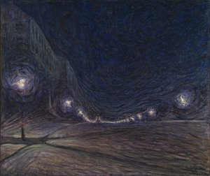 Hornsgatan pela noite, 1902