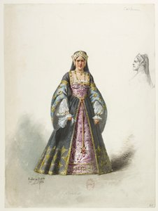 Btv1b84558104 61ª - Saint-Saëns - Henrique VIII - Maquetas de trajes - Lacoste - 61ª Catherine Catherine de Eugene Lacoste