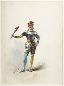 Saint-Saëns - Henrique VIII - Modelos de fantasias - Lacoste - 71. O tolo do rei