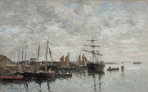 Portrieux, o porto de Eugene Louis Boudin