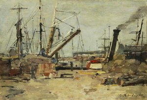 Os arrastões de Eugene Louis Boudin