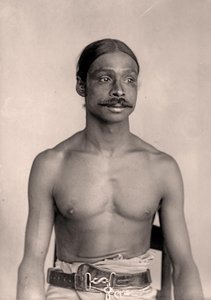 Retrato de um homem do Sri Lanka, c.1890
