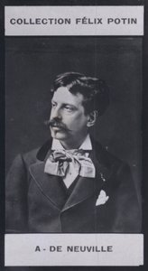 Alphonse de Neuville (1836-1885) (foto a p/b) de European Photographer