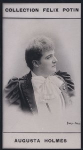 Augusta Holmes (1850-1902) (foto a p/b) de European Photographer