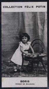 Boris, Príncipe Heritier De Bulgarie (1894) (foto a p/b) de European Photographer