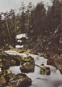Cauterets, ponte superior, outono, de, espanha de European Photographer