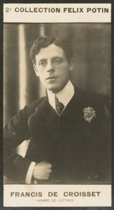 Francis De Croisset, Homem de Letras de European Photographer