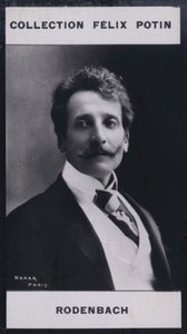 Georges Rodenbach (1855-1899) (foto a p/b) de European Photographer