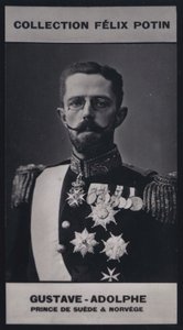 Gustave, Príncipe Real De Suede Et Norvege (1858) (foto a p/b) de European Photographer