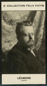 Leandre, Pintor (foto a p/b) de European Photographer