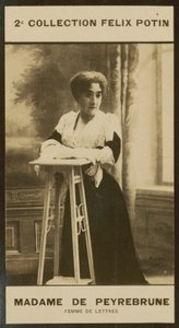 Madame Georges De Peyrebrune, Mulher de Letras de European Photographer