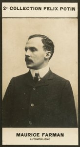 Maurice Farman, Automobilisme de European Photographer