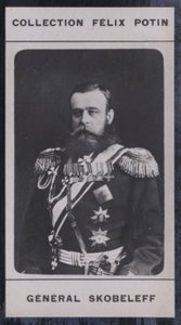 Michael-Dimitrievitch Skobeleff (1843-1882) (foto a p/b) de European Photographer