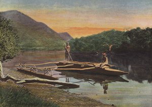 Piroga De La Rivière De Monio de European Photographer
