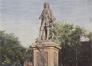 Estátua De Mahe Labourdonnais, Lugar Do Governo de European Photographer