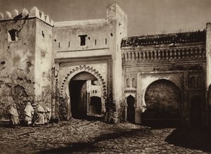 Tetuan, portão da cidade velha (foto a p/b) de European Photographer