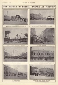 A Revolta na Rússia, Cenas em Moscovo de European Photographer