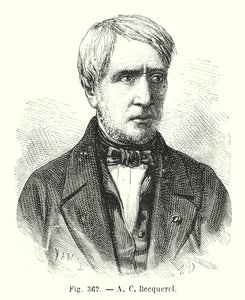 A C Bacquerel (gravura) de European School