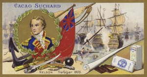Almirante Lord Nelson e a Batalha de Trafalgar, 1805