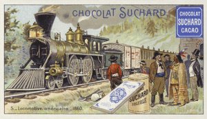 Locomotiva americana, 1860 de European School