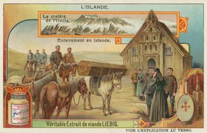 Um funeral islandês e a cratera do vulcão Hekla de European School