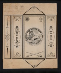 Arte para jogar às cartas (litho) de European School