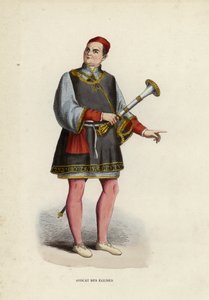 Avocat Des Eglises (gravura colorida) de European School