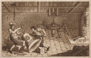 Fabrico de sinos (litografia) de European School