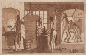 Ferreiros (litho) de European School