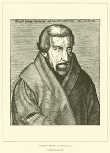 Beato Pedro Canisius, SJ (gravura) de European School