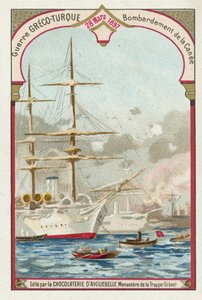 Bombardeio de Chania, Creta, Guerra Greco-Turca, 28 de março de 1897