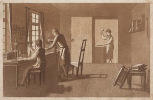 Encadernadores (litografia) de European School