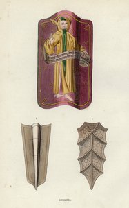 Boucliers (gravação a cores) de European School