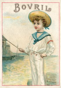 Rapaz de fato de marinheiro (chromolitho) de European School